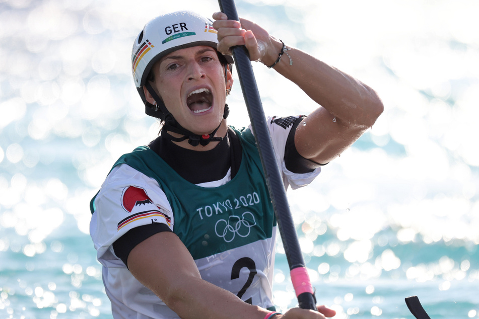Slalomkanutin Ricarda Funk (29) darf sich über Gold bei Olympia freuen.