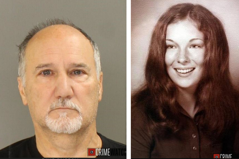 David Sinopoli (l.) has been charged in the 1975 murder of Lindy Sue Biechler.