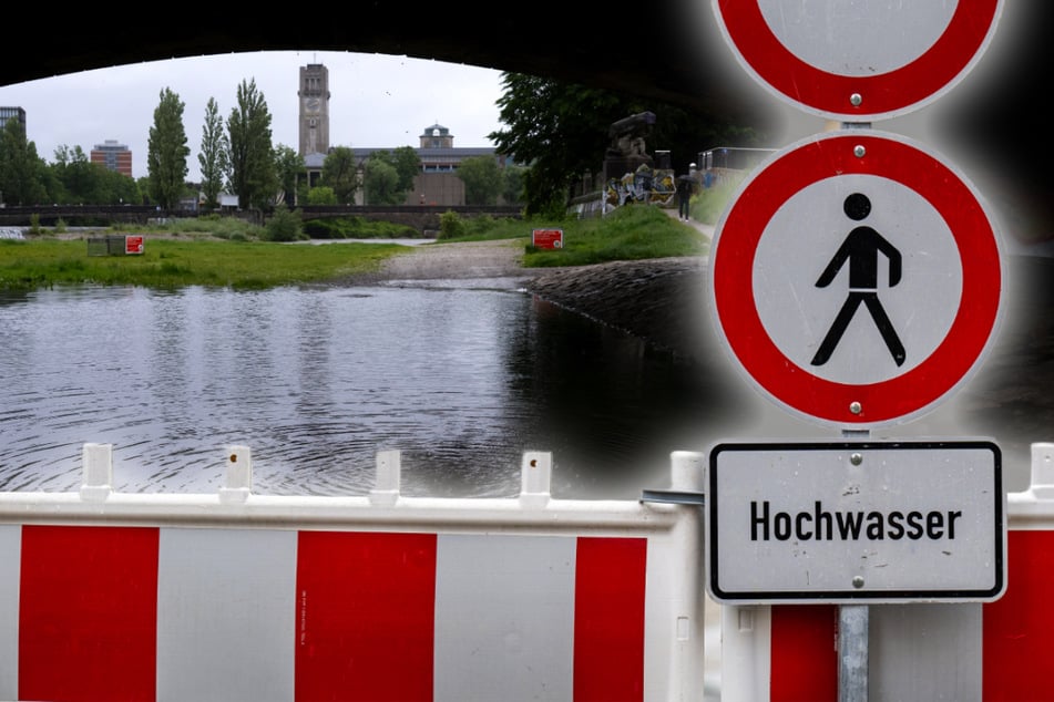 Der Dauerregen hat die Isar in München über die Ufer getrieben und für Überflutungen gesorgt.