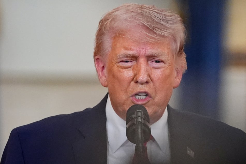 President Donald Trump warned Iran to "make a deal before it is too late" as he announced the destruction of the country's tallest bridge.