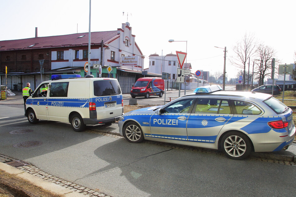 Die Bundespolizei kontrolliert verstärkt an der Grenze Ebersbach/Jirikov.