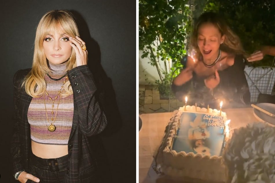 It-Girl Nicole Richie: Ihr 40. Geburtstag wurde feuriger als erwartet.