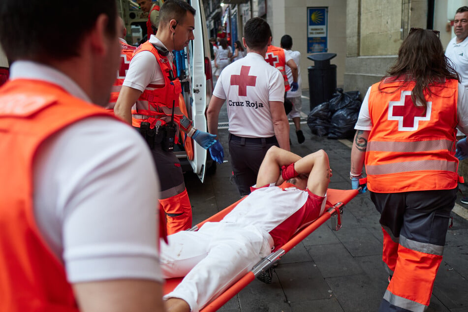 Diesmal hatten die Sanitäter besonders viel Arbeit.