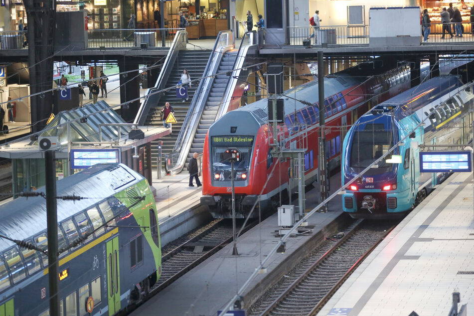 In Hamburg ist der Bahnverkehr nach dem abgesagten Warnstreik mit leichten Einschränkungen planmäßig angelaufen.