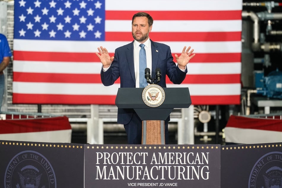 In a recent interview, Vice President JD Vance (pictured) revealed whether he and President Donald Trump have discussed the idea of the VP running for president in 2028.