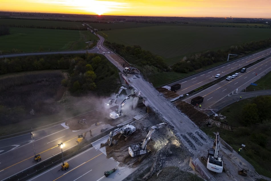 Am Samstag begannen die Abrissarbeiten.