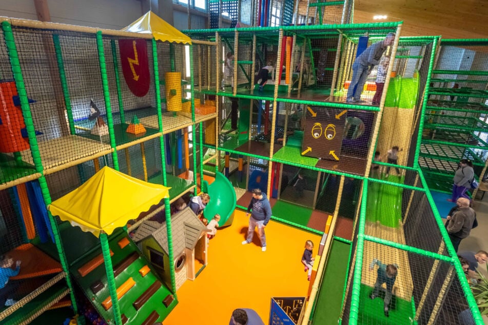 Auch der Indoor-Spielplatz im Sonnenlandpark hat geöffnet.