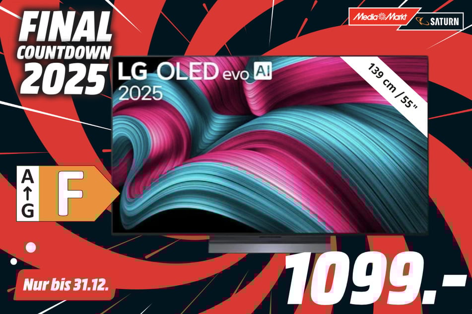 55-Zoll LG-Fernseher für 1.099 Euro.