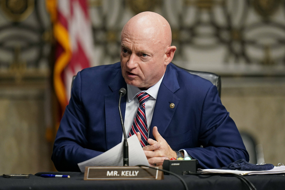 Arizona Sen. Mark Kelly announced his support for filibuster changes ahead of the vote.