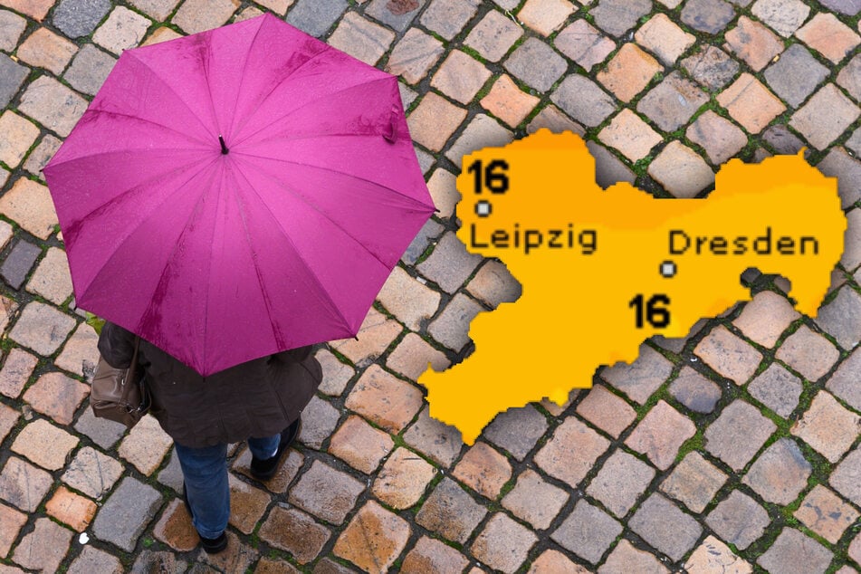 In Sachsen startet die Woche mit Regen - ab Mitte der Woche lockert es aber wieder auf. (Archivbild)