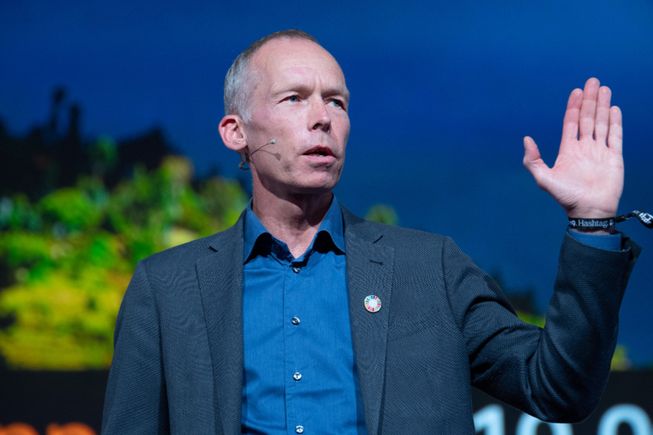 Berlin: Der Wissenschaftler Johan Rockström (54), Leiter des Potsdam-Instituts für Klimafolgenforschung, spricht im Mai 2019 während der Digitalkonferenz "re:publica".