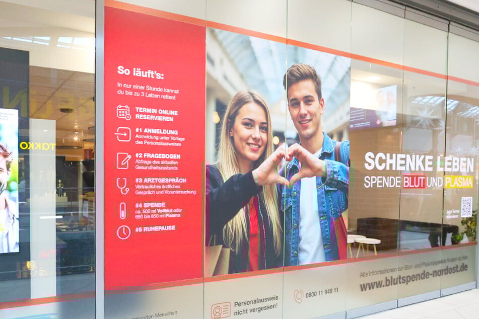 Blutspender aufgepasst! Hier ist ein hochmodernes Spendezentrum entstanden