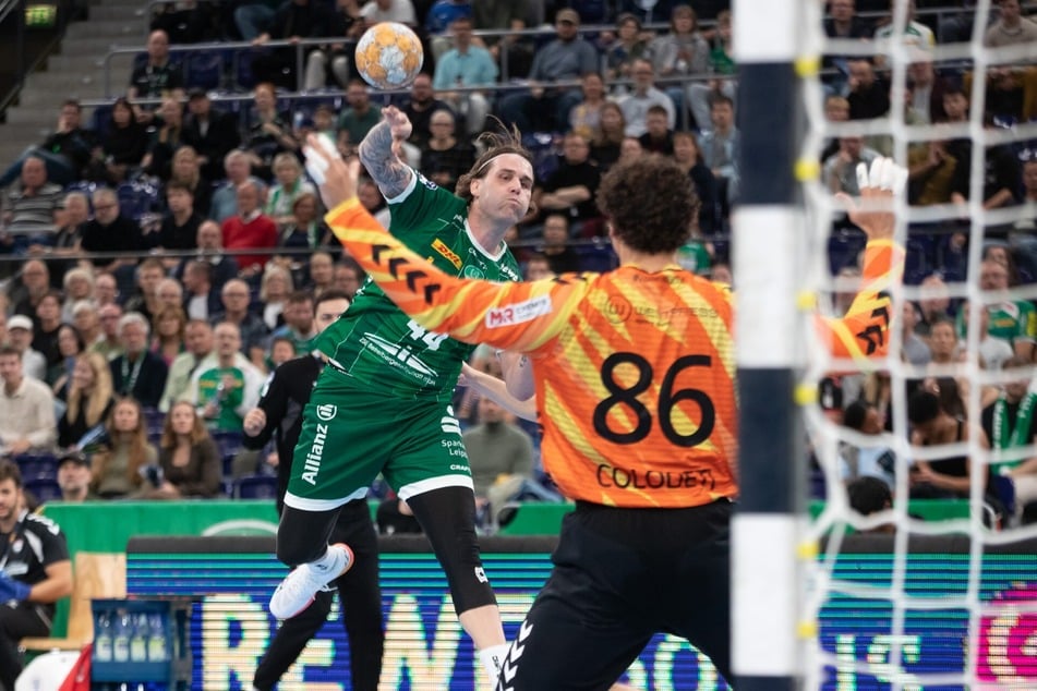ASV-Keeper Marcos Colodeti (r.) machte es den Grün-Weißen vor allem im ersten Durchgang extrem schwer.