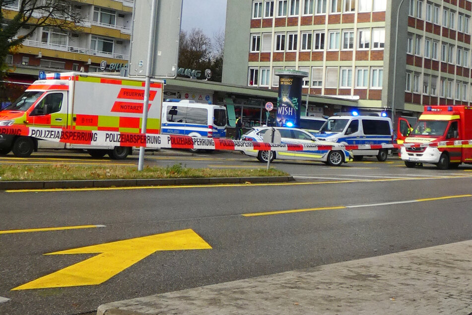 Ein Großaufgebot der Polizei sowie zahlreiche Rettungskräfte waren in der Martin-Luther-Straße in Obergiesing im Einsatz.