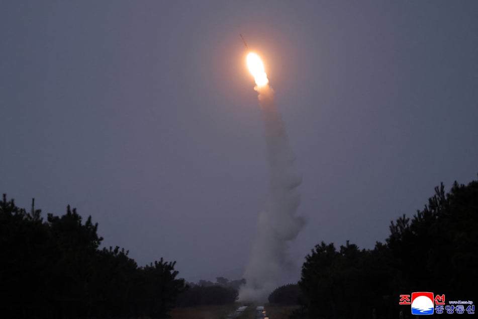 Kim reportedly also supervised the test launch of new "high-altitude long-range anti-air missiles."