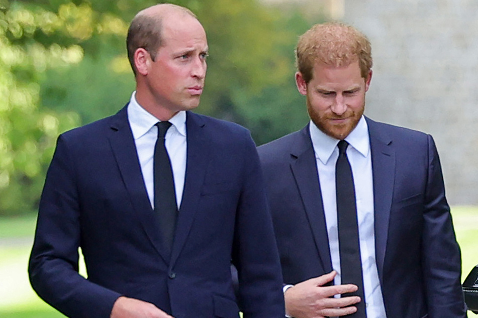 Prince Harry (r.) recalled the tense moment in which he approached the royal family about stepping down.
