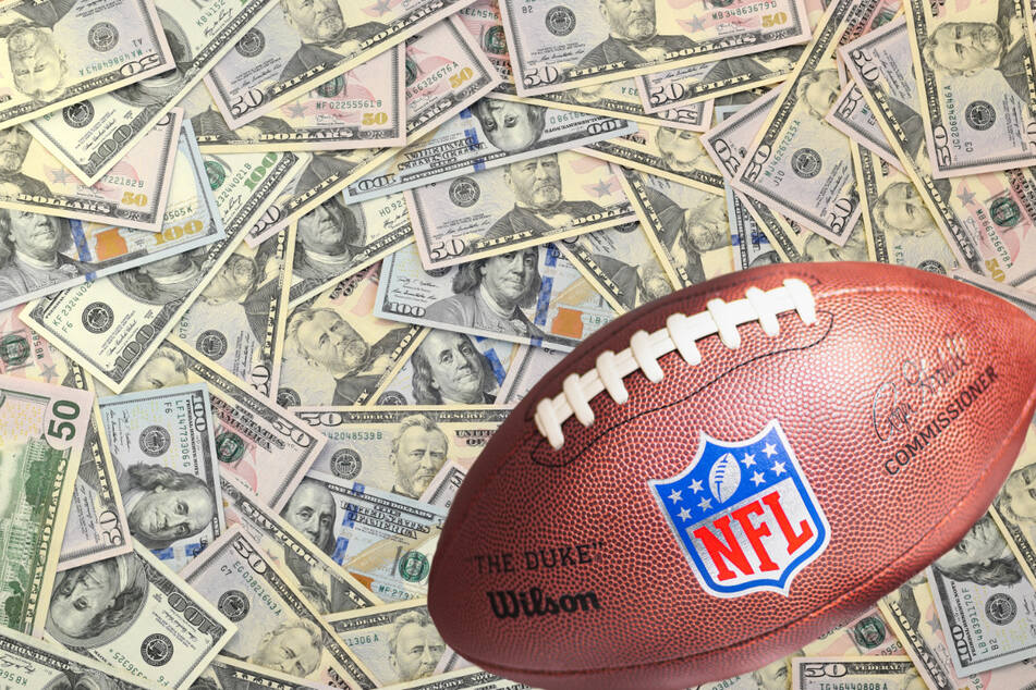 The NFL has increased its salary cap to $255.4 million for the 2024 season (stock images).