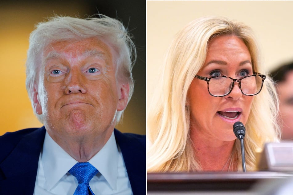 A recent report claims Congresswoman Marjorie Taylor Greene (r.) decided not to run for Senate after President Donald Trump showed her low polling data.