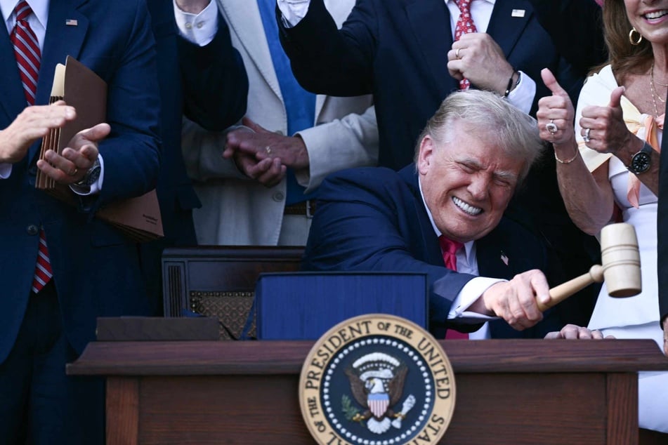 Trump celebrates America's 250th birthday with bombers and "Big, Beautiful bill" signing