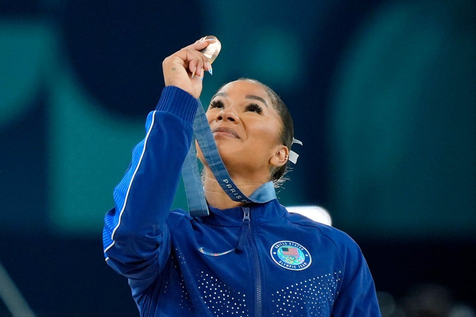 Jordan Chiles said Thursday that being stripped of a bronze medal at the Paris Olympics has been devastating and heartbreaking and delivered her an unjust blow.