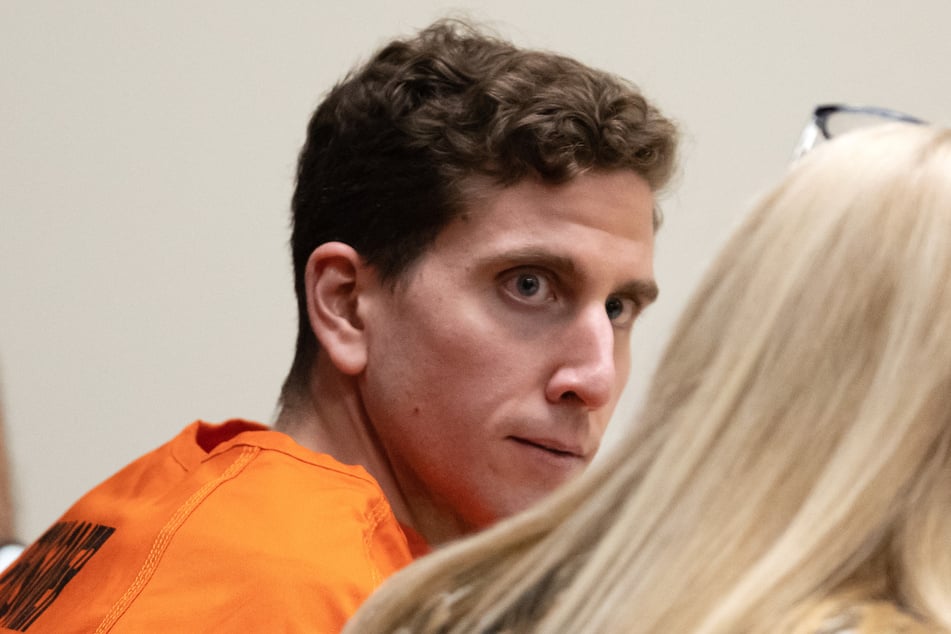 Bryan Kohberger sits with his attorney during a hearing in Latah County District Court on January 5, 2023, in Moscow, Idaho.