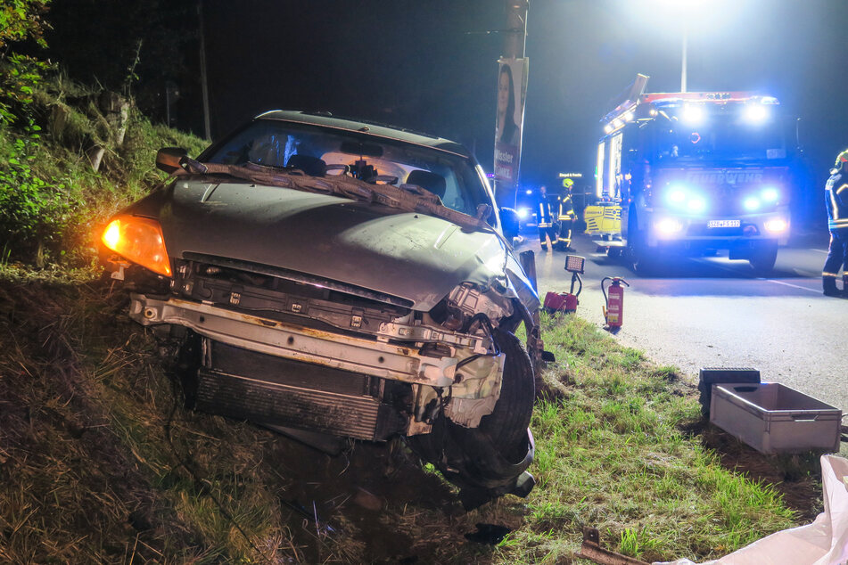 Der 24-jährige Fahrer des Ford blieb bei dem Unfall unverletzt.