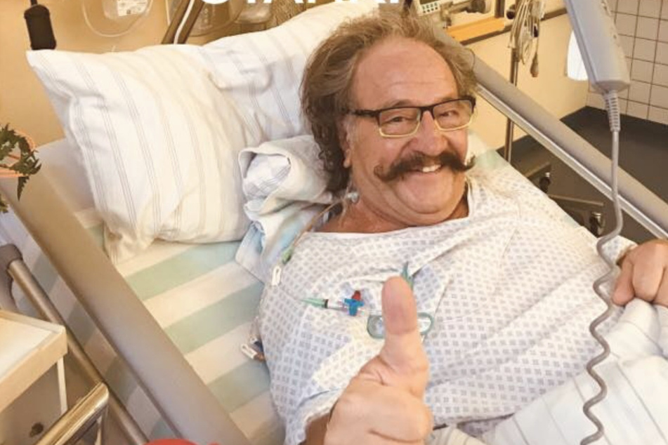 Gute Besserung: Das letzte Mal schickte Karl-Heinz Bellmann 2020 nach einer Tumor-OP Bilder aus dem Krankenhaus. Die nächste OP steht am Montag an. (Symbolbild)