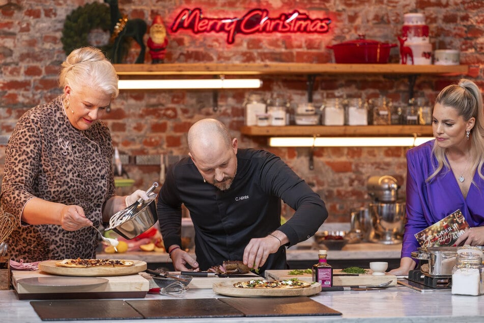 "Our festive menu" is a good example of how to saturate viewers with cooking shows.