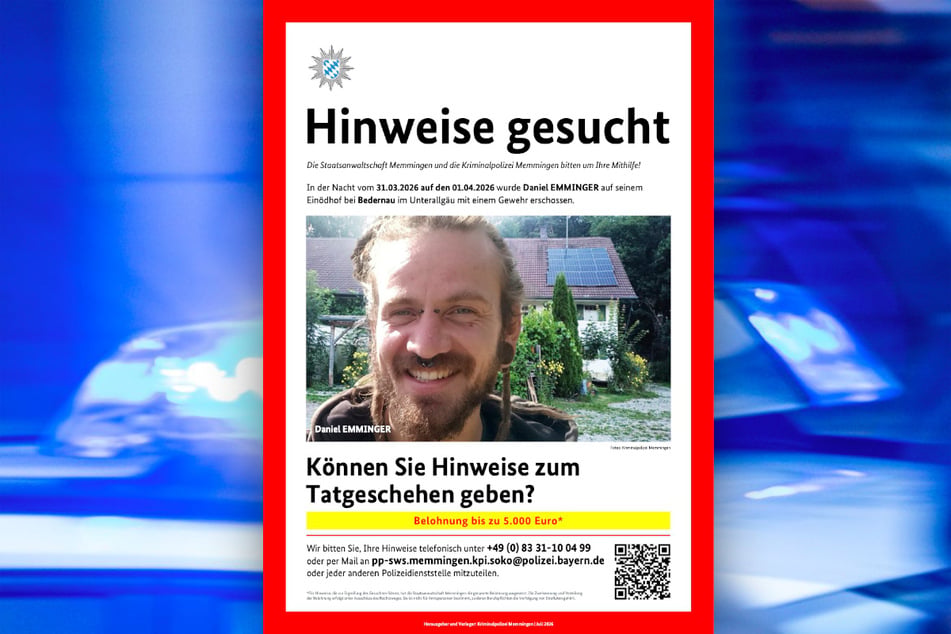 Mit diesem Fahndungsplakat erhofft sich die Polizei neue Hinweise zum Fall.