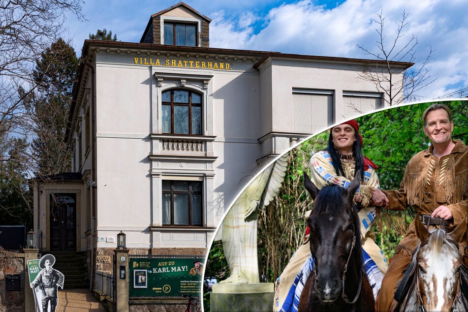 Über zwei Jahrzehnte hinweg entsprangen im Elbtal aus der Feder von Karl May lebendige Geschichten über einen indigenen Stammeshäuptling, der gemeinsam mit seinem Blutsbruder Abenteuer im Wilden Westen erlebte. (Archivbild)