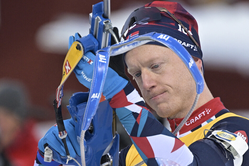 Der fünffache Olympiasieger Johannes Thingnes Bø (30) ist aktuell verzweifelt.