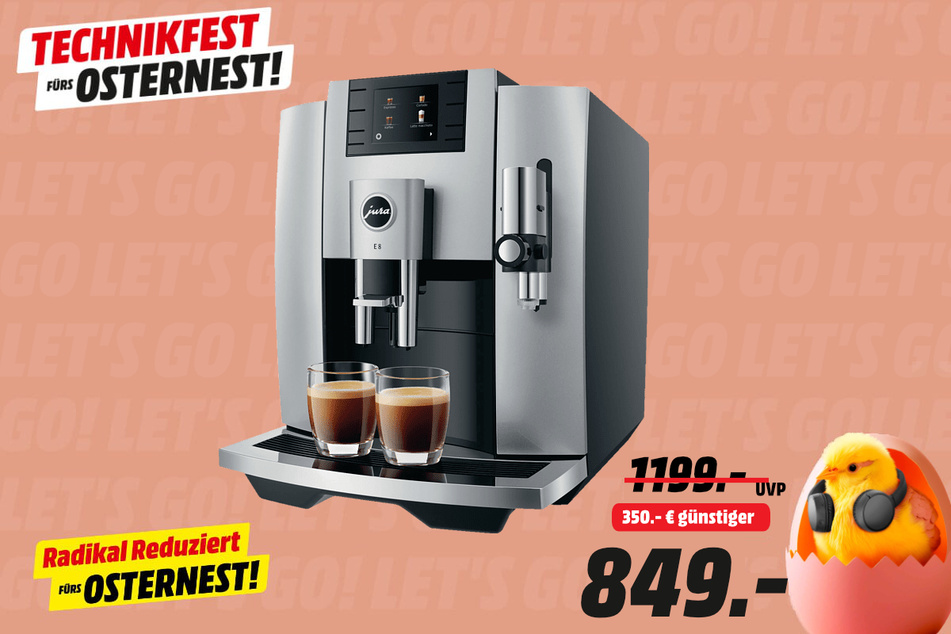 Jura-Kaffeevollautomat für 849 statt 1.199 Euro.