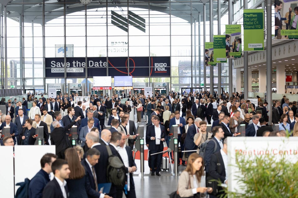 Die "Expo Real" in München ist die bedeutendste Immobilienmesse des Landes.