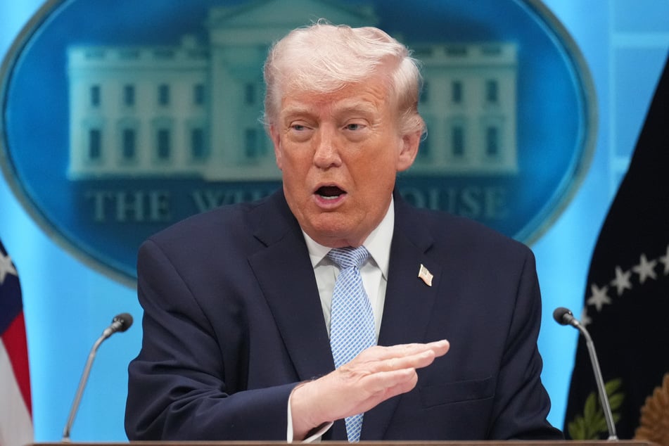 Der US-Präsident Donald Trump (79) sprach erneut über den Iran.