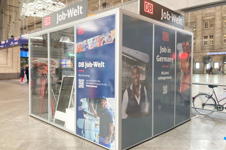 Deutsche Bahn feiert 1 Jahr DB Job-Welt in Leipzig mit coolen Aktionen und mega Angeboten.
