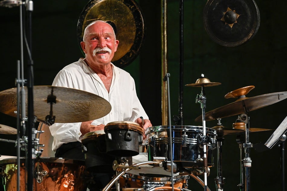 Günter Baby Sommer (82) bei einem Auftritt 2019.