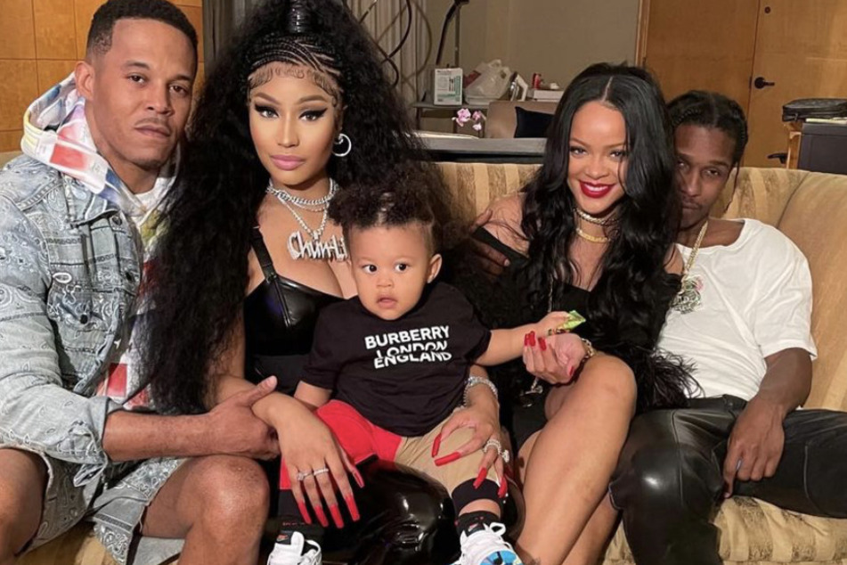 Nicki Minaj shares rare pic of her son with Rihanna and A$AP Rocky!