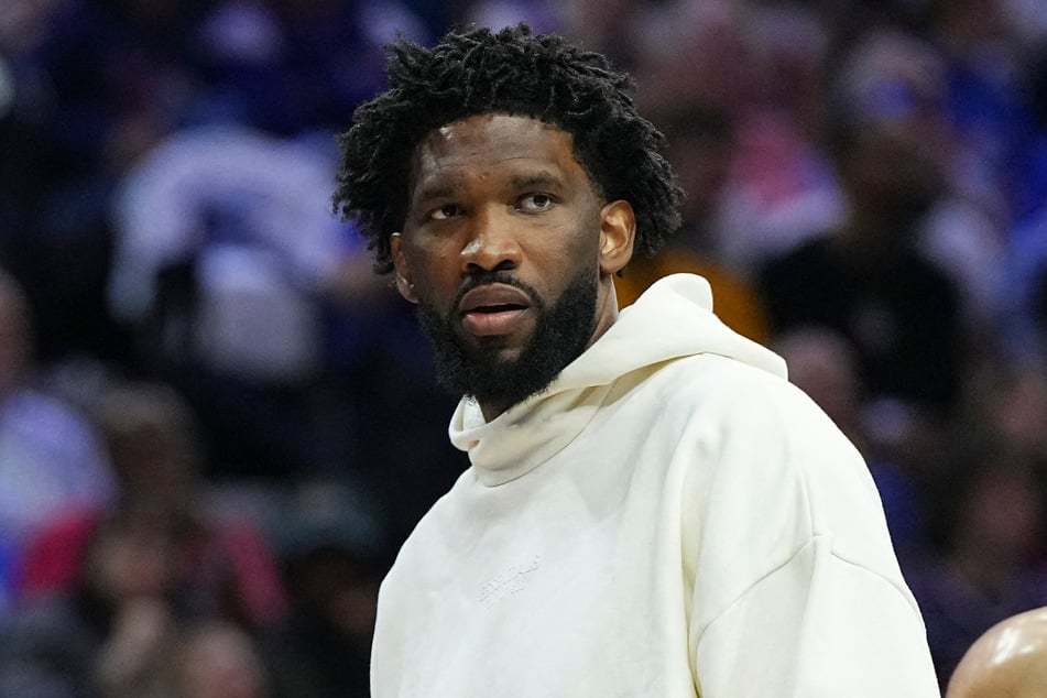 Philadelphia 76ers center Joel Embiid has been suspended for three games without pay for shoving a journalist, the NBA announced on Tuesday.