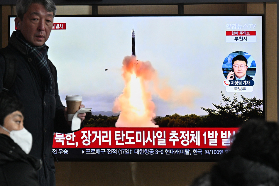 North Korea launches intercontinental ballistic missile with potential to reach US