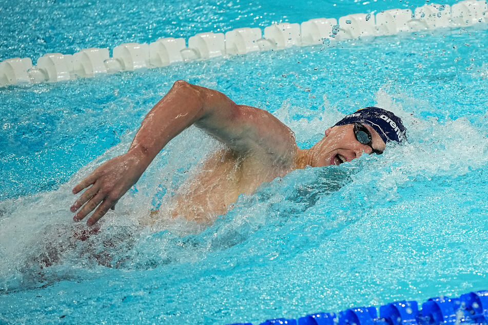 Der legendäre Sieg von Olympia-Champion Lukas Märtens (22)...