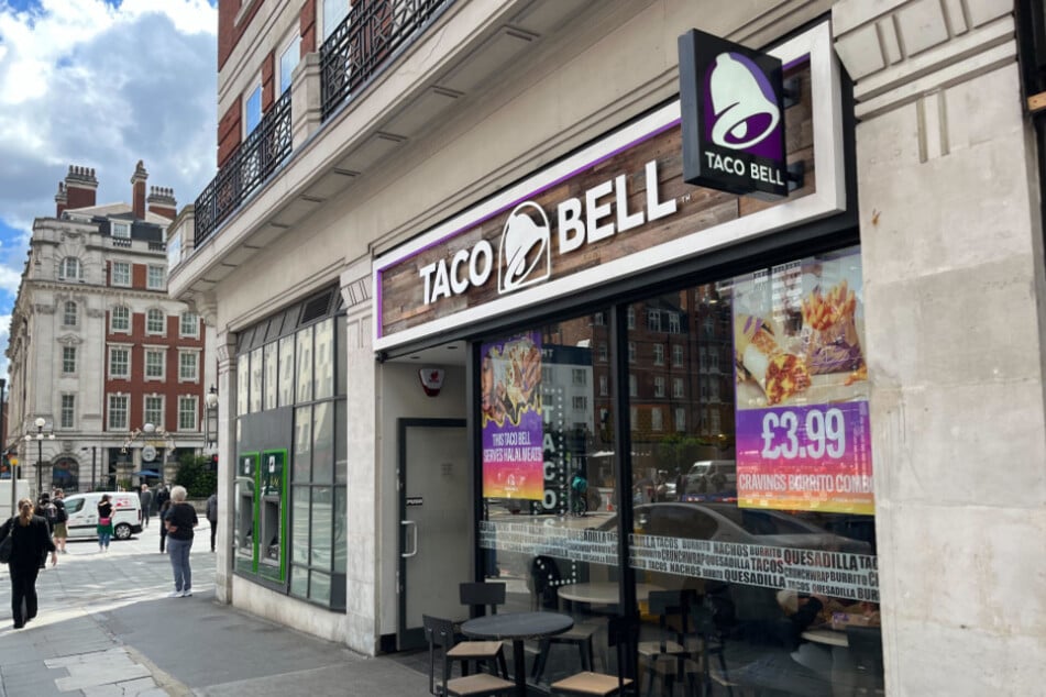 Ähnlich wie hier in London eröffnet noch in diesem Monat die erste Deutschland-Filiale von Taco Bell.