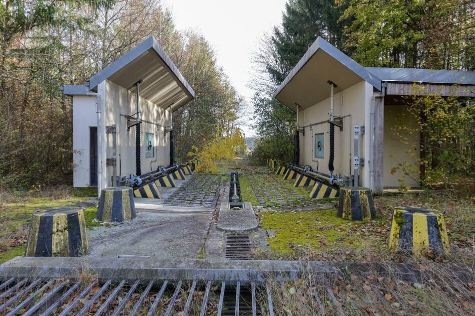 Auf dem Areal der ehemaligen "Graf-Stauffenberg-Kaserne" befand sich auch eine Waschanlage für Militärfahrzeuge.