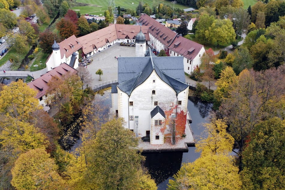 Im Wasserschloss Klaffenbach findet eine Hochzeitsmesse statt.