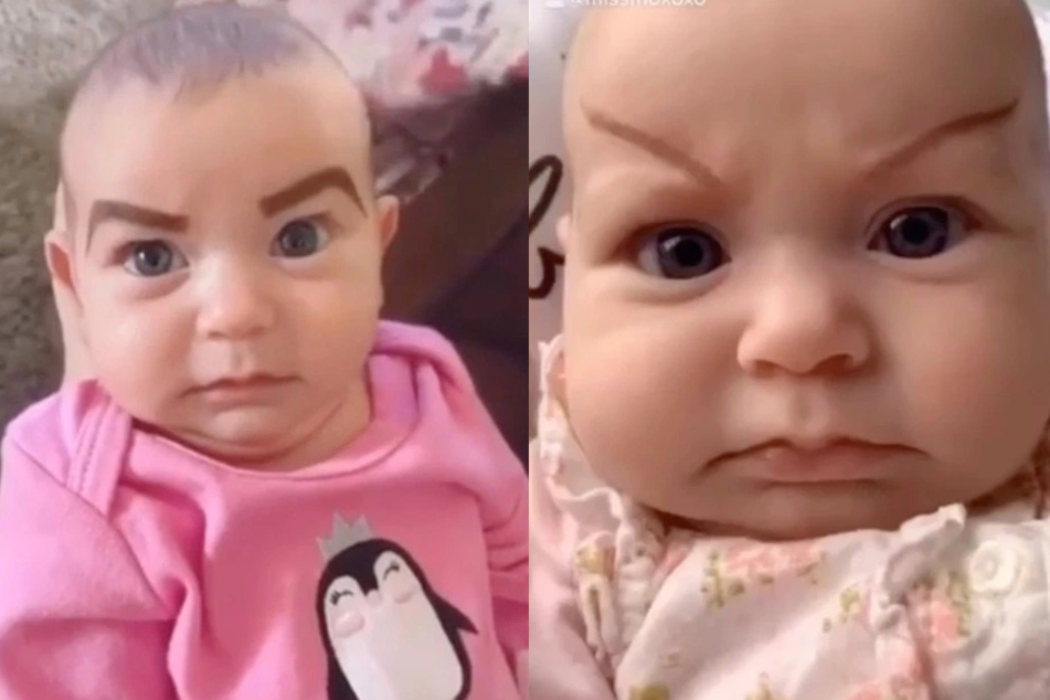 Mutter schminkt ihr Baby und erntet für Videos heftige Reaktionen