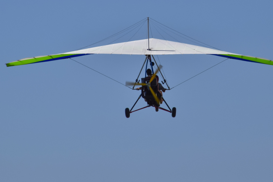 Der Mann flog mit einem Trike (Ultraleichtflugzeug). (Symbolbild)