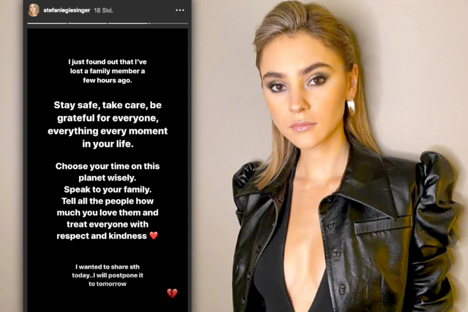 Stefanie Giesinger (23) teilt auf Instagram ihren schweren Verlust.