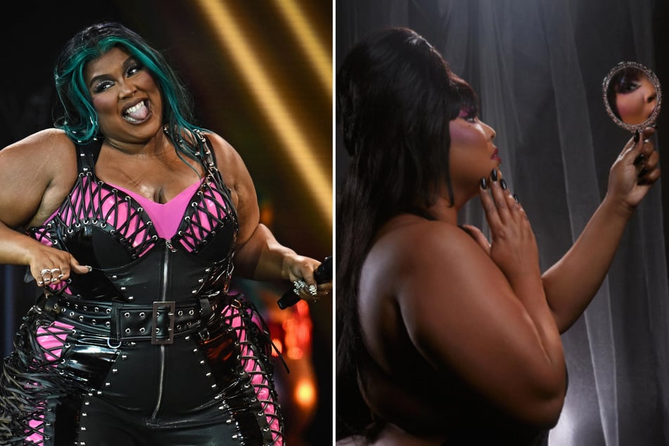 Lizzo channeled her inner Mistress of the Dark, while her touring company filed a motion asking that her dancers' lawsuit against her be dismissed.