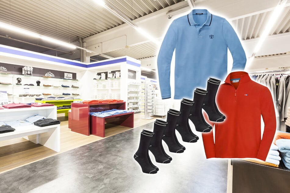 Hier ist Herrenmode gerade massiv im Preis gesenkt