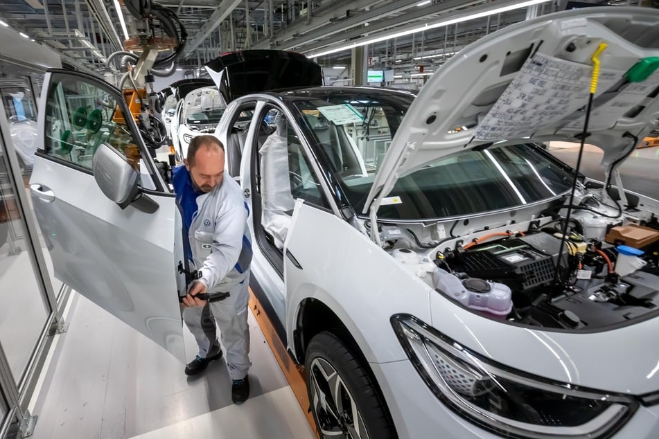 Im Zwickauer VW-Werk werden ausschließlich E-Autos hergestellt. Doch die Nachfrage ist schwach.