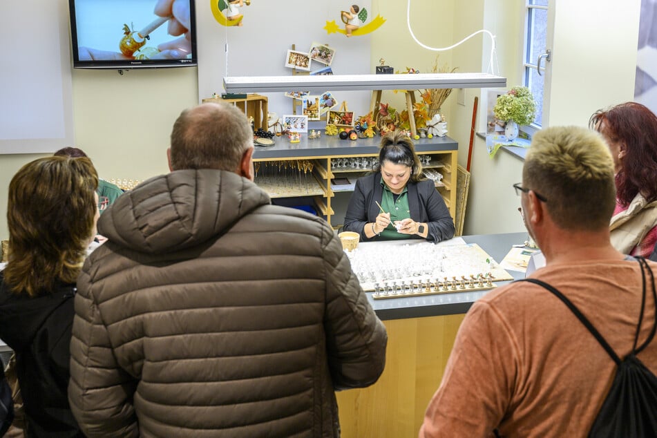 Besucher erhielten am Wochenende Einblicke in die Manufaktur Wendt &amp; Kühn.